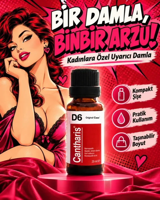 Cantharis D6 Bayan İstek Arttırıcı Damla