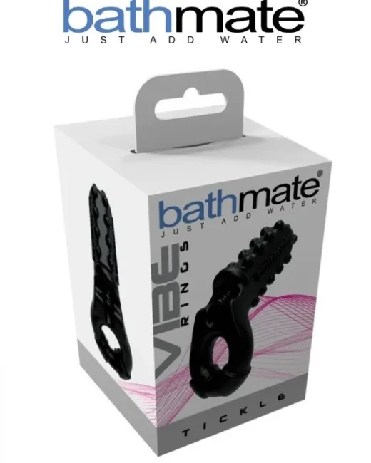 Bathmate Tickle Titreşimli Penis Halkası – TPE, Şarjlı