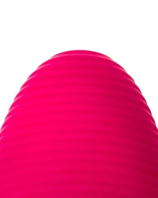 Klitoral Uyarıcılı 20 Modlu Vibratör Silikon Pembe 15 cm