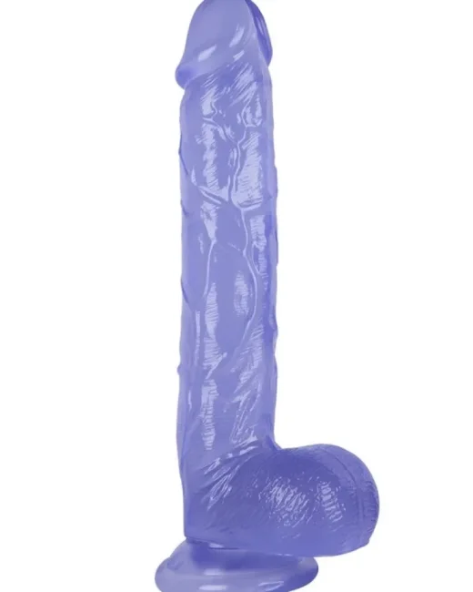 28 cm Mavi Realistik Dildo – Medikal Silikon alternatif görünüm