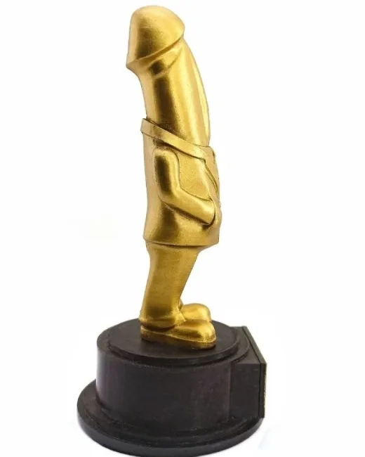 Dick Of The Year – Esprili Masaüstü Ödül Heykeli – Tasarım 02