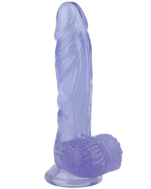 22,5 cm Mor Dildo – Medikal Silikon alternatif görünüm