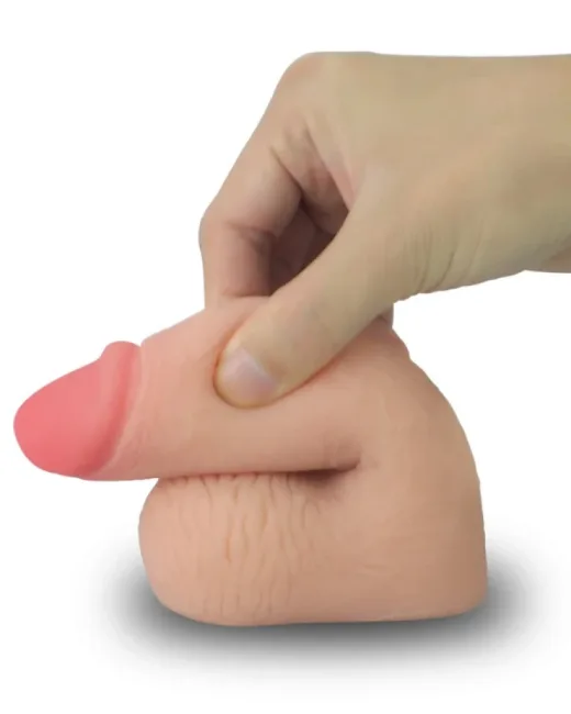 Gerçekçi ve Konforlu Günlük Kullanım İçin – Soft Packer Dildo Günlük kullanımda doğal bir