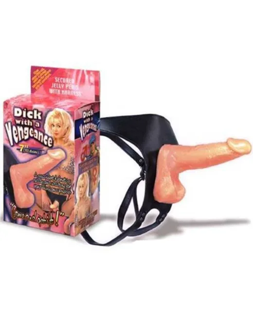 Dick with a Vengeance Belden Bağlamalı Protez Penis – Deri