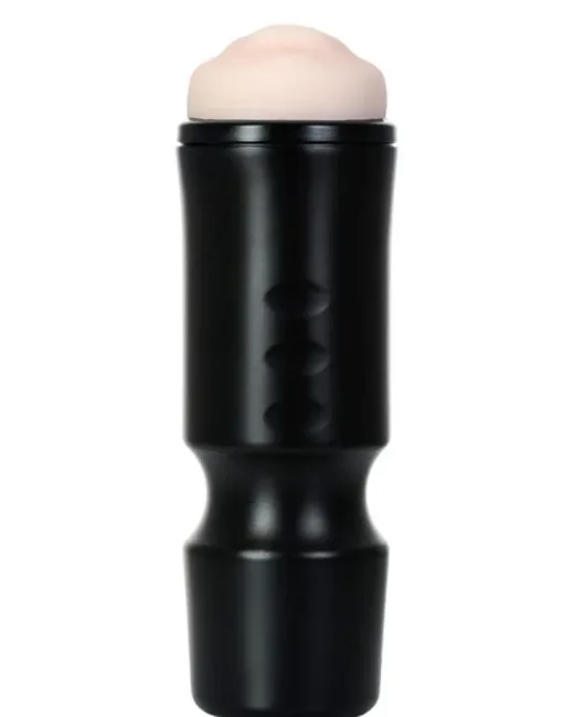 Ağız Oral Mastürbator TPE Siyah 24 cm