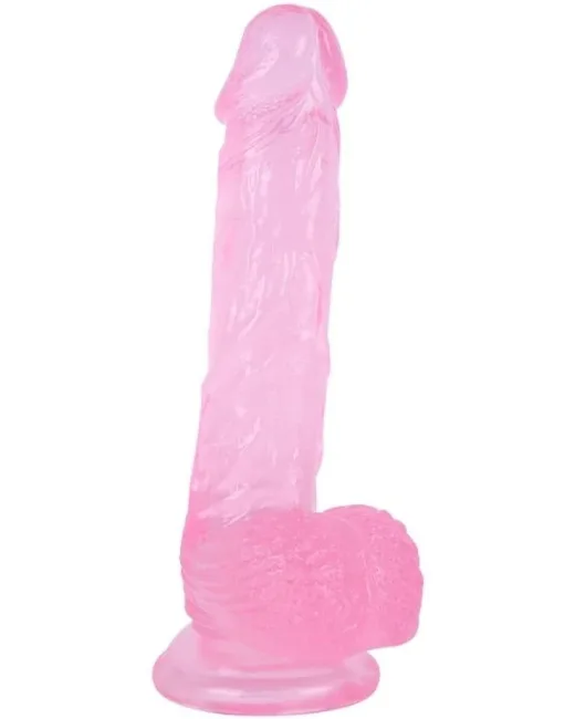 22 cm Pembe Dildo – Medikal Silikon