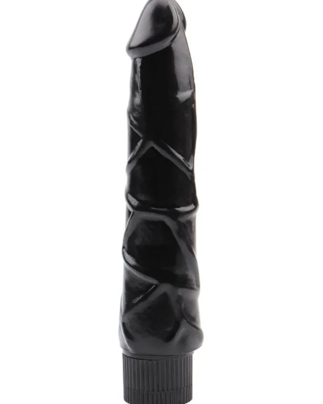 Rubicon Gerçekçi Koyu Ten Rengi Vibratör – 21,5 cm – Hissedilir Damarlı