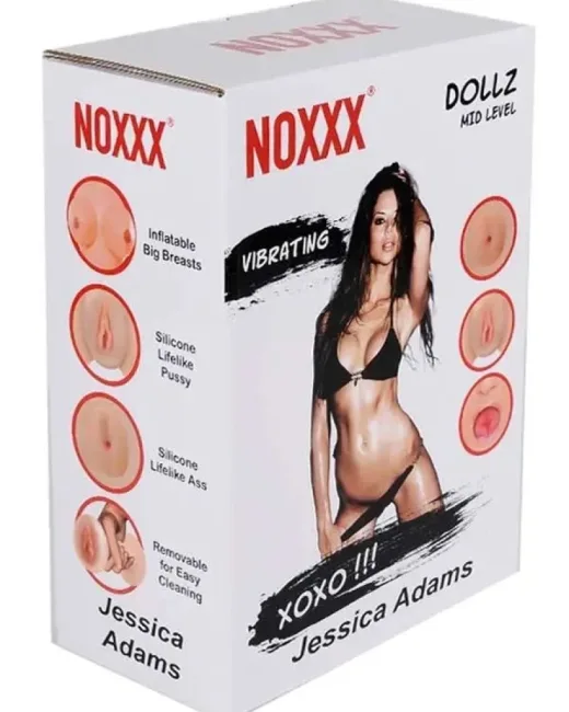 Noxx Jessica Adams Realistik Vajina Anüslü 3 İşlevli Şişme Kadın