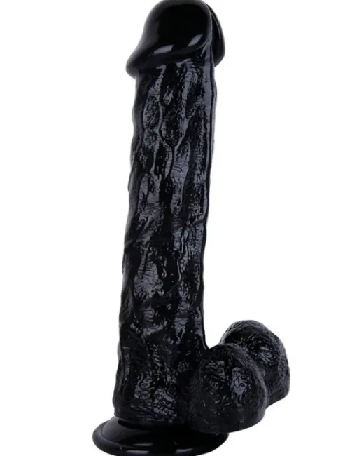 30 cm Siyah Dildo – Medikal Silikon – 765 g