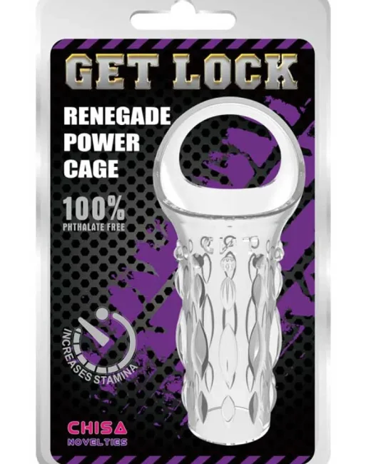 Get Lock Tırtıklı Penis & Testis Kılıfı alternatif görünüm