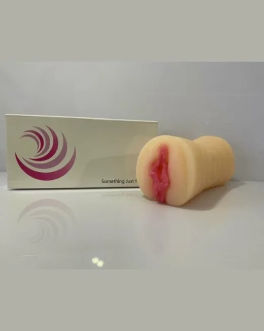 Anal ve Vajinal Çift Girişli Mastürbatör – Medikal Silikon