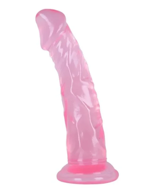 21 cm Pembe Dildo – Medikal Silikon