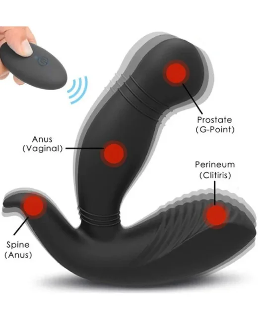 Megatron Prostat Masaj Vibratörü – Medikal Silikon, Şarjlı alternatif görünüm