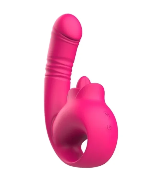 Şarjlı Titreşimli Halka Vibratör – Penis Halkası, Çok Modlu & Ergonomik – Silikon
