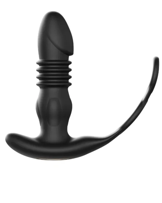 String Moon Telefon Kontrollü Titreşimli İleri Geri Anal Plug – Uygulama Kontrollü alternatif görünüm