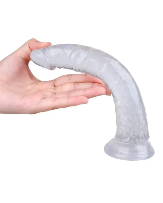 21 cm Beyaz Dildo – Medikal Silikon