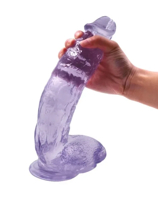 32 cm Mavi Dildo – Medikal Silikon – Siyah