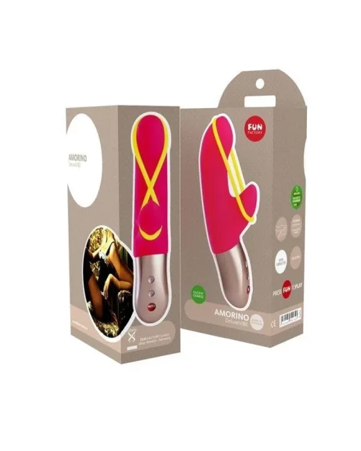 Fun Factory AMORİNO Pembe Vibratör – Silikon, Şarjlı