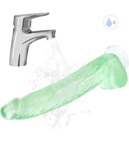 32 cm Yeşil Dildo – Medikal Silikon