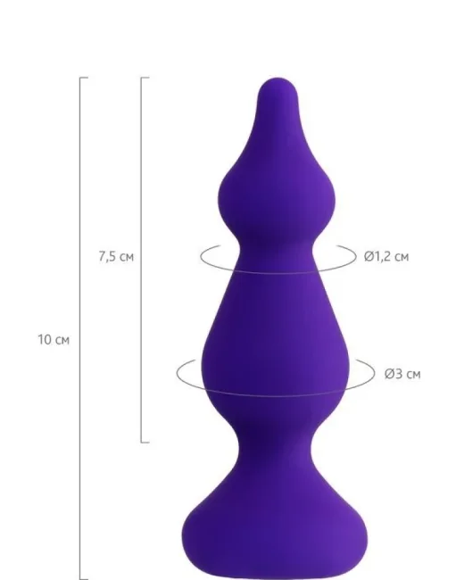 Sholt Anal Plug mor 10 cm – Silikon