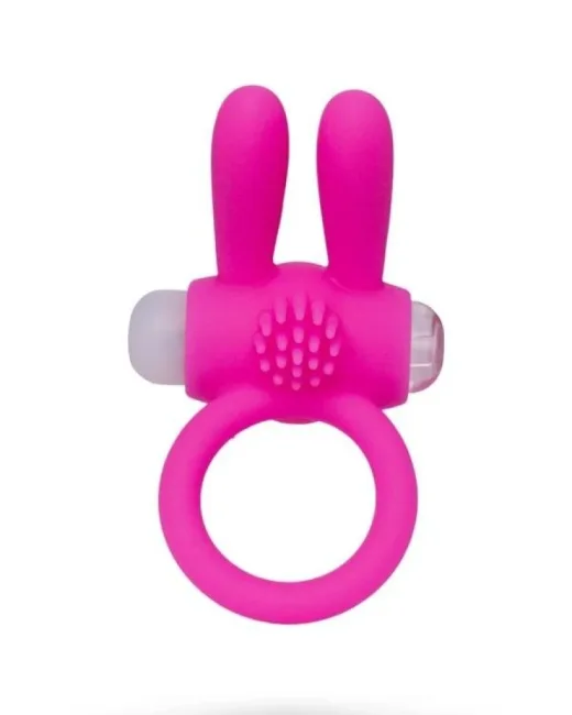 Rabbi Penis Halkası silikon pembe 2,5 cm alternatif görünüm