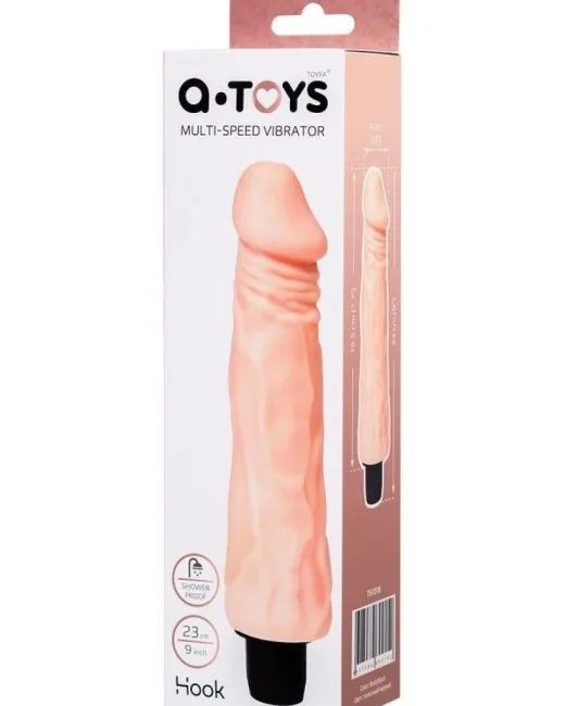 Hook Realistik Dildo TPE Ten Rengi 23 cm
