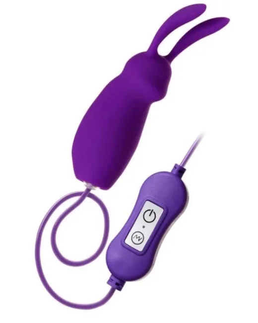 Bunny Mini Vibratör Mor – Silikon