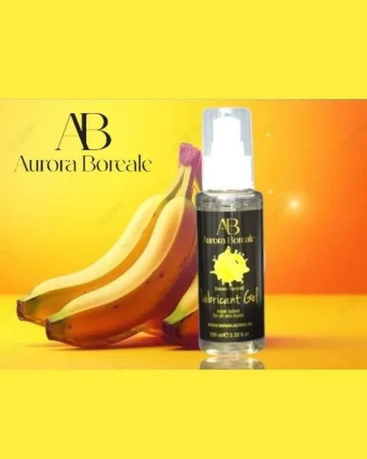 Aurora Boreale Muz Aromalı Kayganlaştırıcı Jel 100 ml alternatif görünüm