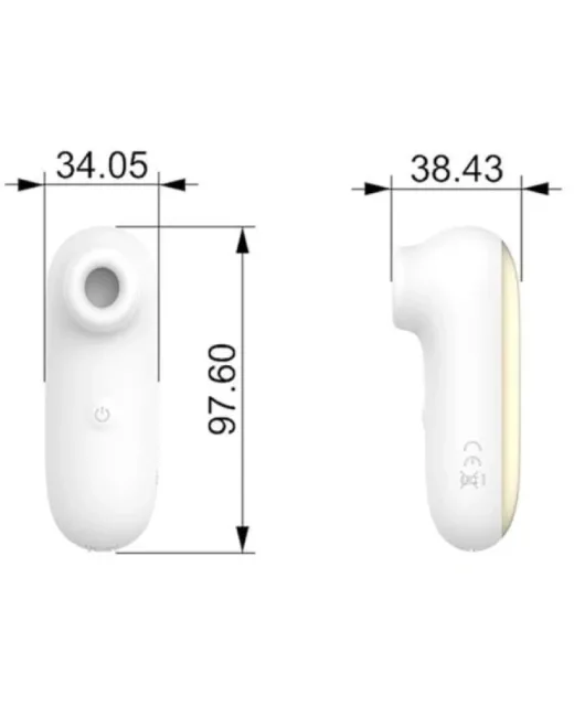 Vakum Modlu Klitoral Uyarıcı Şarjlı Vibratör – 10 Mod, Su Geçirmez, Kompakt Tasarım alternatif görünüm