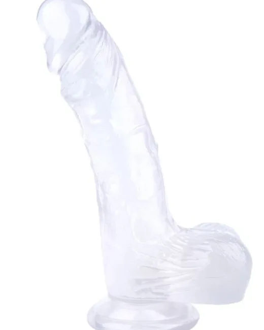 19,5 cm Beyaz Dildo – Medikal Silikon