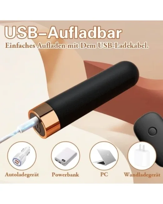 Şarjlı 10 Modlu Suya Dayanıklı Vibratör - Ürün görseli 3
