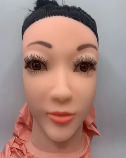 Black Doll Siyah Saçlı Şişme Bebek 165 cm mastürbasyon için üretilmiş silikon vajina ve alternatif görünüm