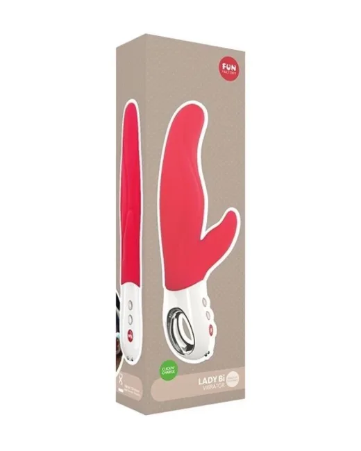 Fun Factory LADY Bİ Vibratör – Kırmızı – Silikon