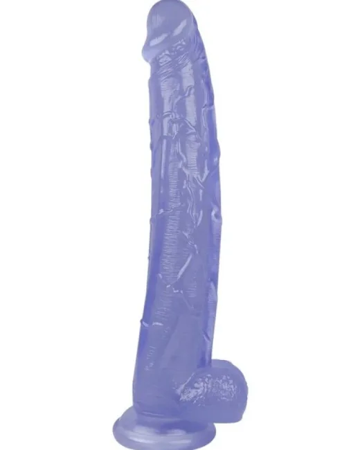 34,5 cm Mavi Dildo – Medikal Silikon