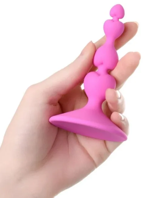 Loverty Anal Plug Pembe 8 cm – Silikon