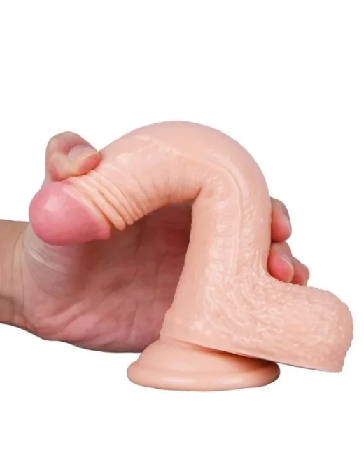 Nokta Shop Realistik Medikal Silikon Dildo 18 cm