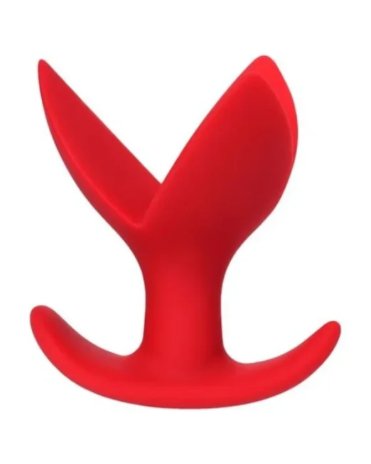 Flower Genişleyen Anal Plug Kırmızı 9 cm – Silikon alternatif görünüm