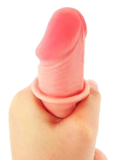 Ultra Gerçekçi 16 cm Kıkırdaklı Dildo – Hissedilir Damarlı
