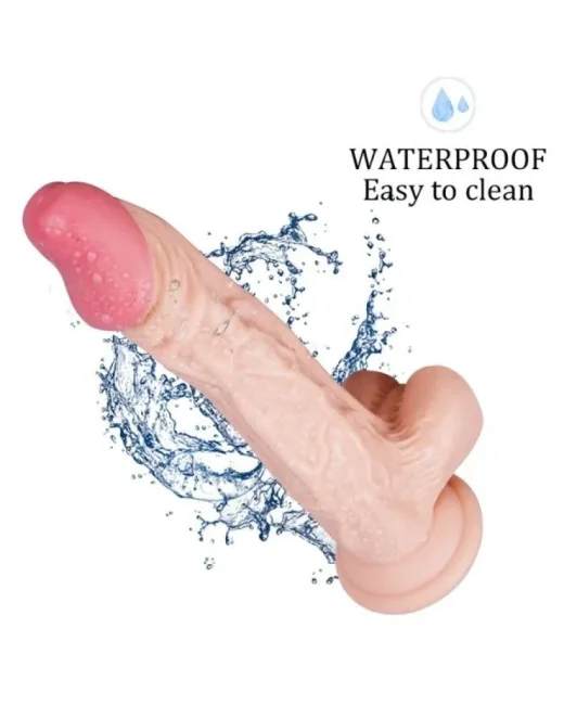 27 cm Realistik Dildo – Medikal Silikon – 5,5 cm Kalınlık