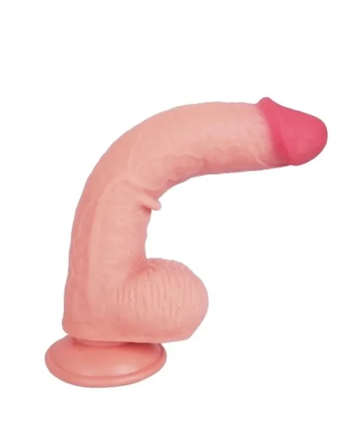 Ultra Gerçekçi 24 cm Kıkırdaklı Dildo – Hissedilir Damarlı
