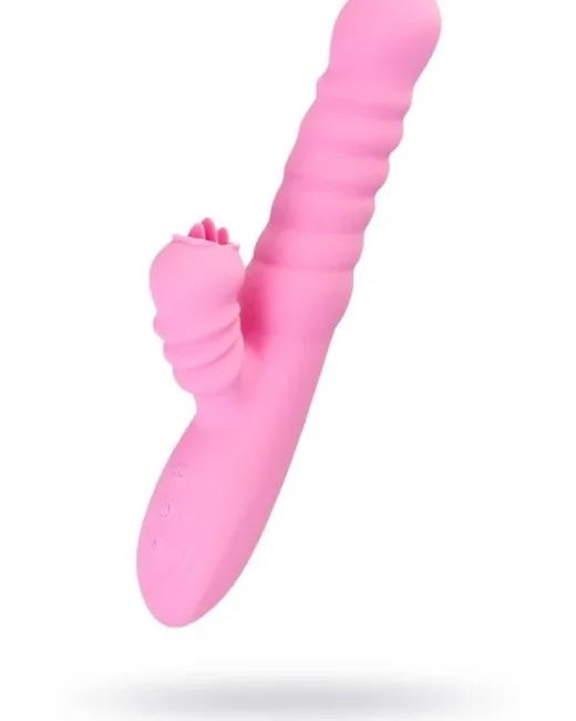 Jos Lixy Yukarı Aşağı ve Isıtma Fonksiyonlu 23 cm Vibratör – Silikon, Isıtmalı