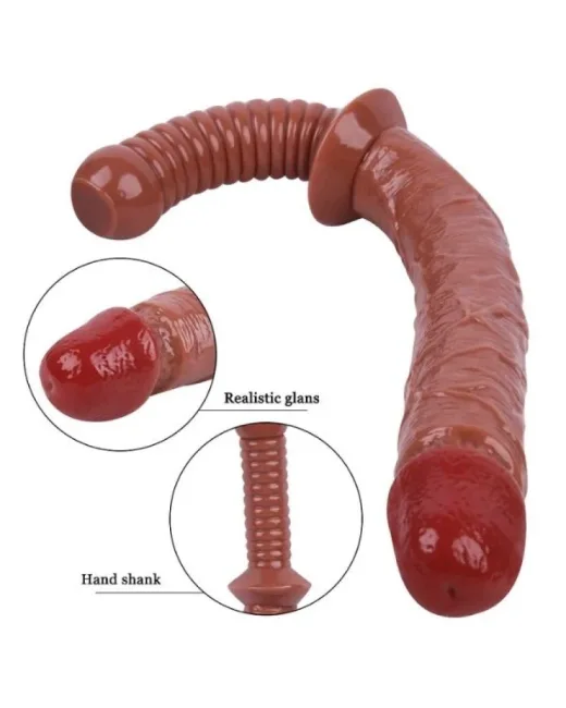 KahveRengi 38 cm Jop Dildo