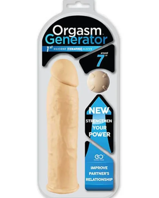Excellent Power 18 cm Titreşimli Penis Kılıfı – Hissedilir Damarlı, Silikon alternatif görünüm