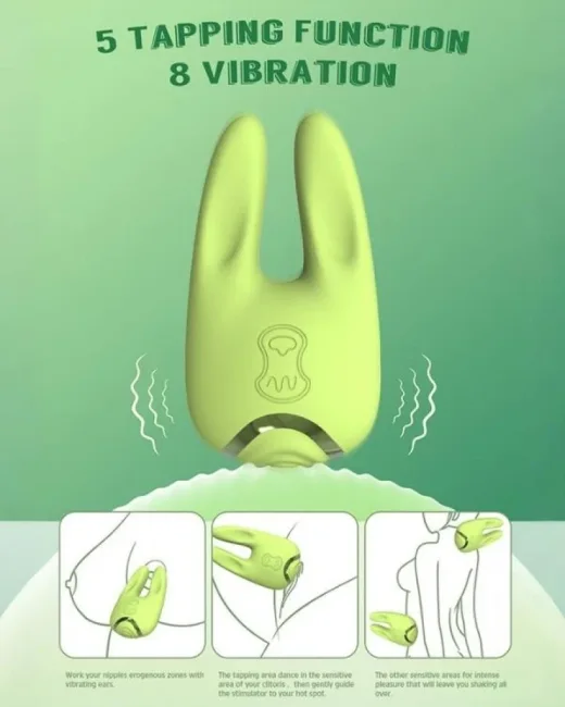 Satyr Vibratör : CN-820869975 – Silikon, Şarjlı