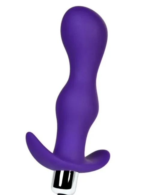 Kamet Anal Vibro Plug Beden L mor 14 cm – Silikon