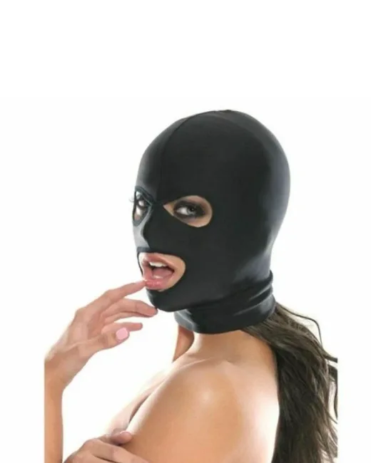 Fantezi Fetish Maske Siyah