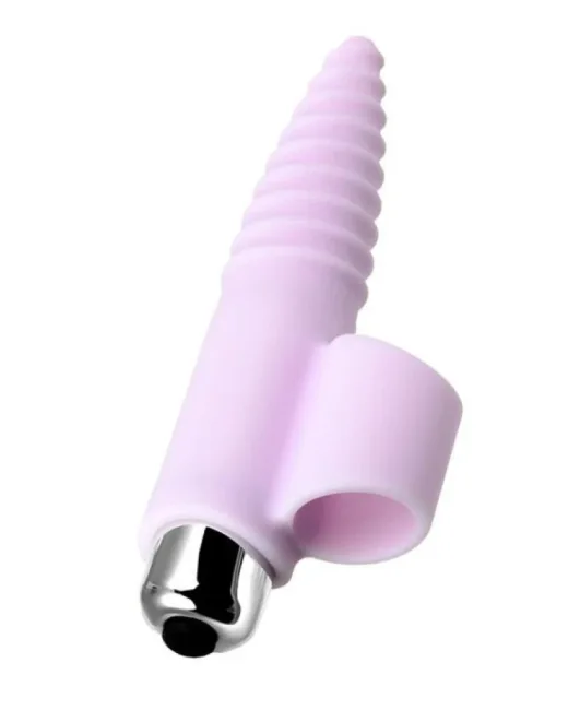 Jos Nova Parmak Ucu Anal Plug pembe 9 cm – Silikon