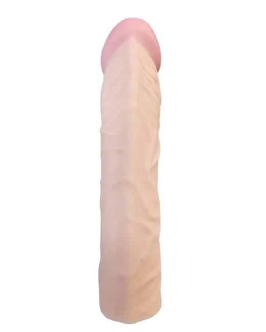 Gerçekçi Penis Kılıfı Et Dokusunda 19 cm – Et Dokulu