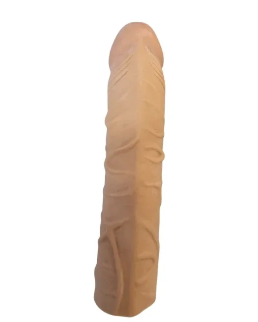 Gerçekçi Melez Penis Kılıfı Et Dokusunda 17 cm – Et Dokulu