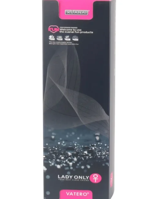 Xuanai Özel Kabartmalı Şarjlı Vibratör – Pembe – Tasarım 01